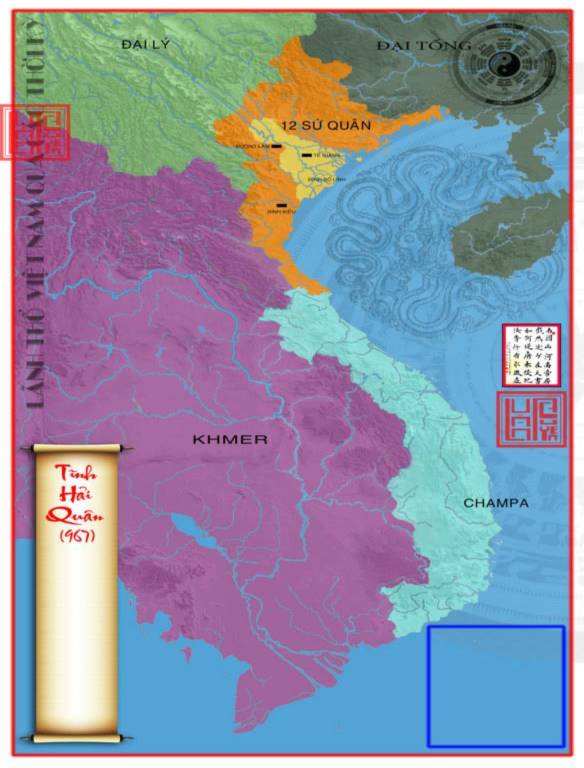 45 tấm bản đồ Việt Nam qua các giai đoạn từ thế kỷ 10