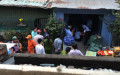 Cảnh cưỡng chế khu chung cư ở Quận Bình Thạnh, Sài Gòn hôm 15/12
Ảnh do cư dân cung cấp cho RFA
