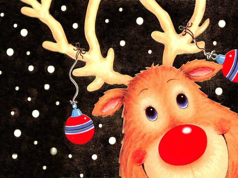 ...nhưng sau đó có thêm chú tuần lộc mũi đỏ Rudolph dẫn đầu...