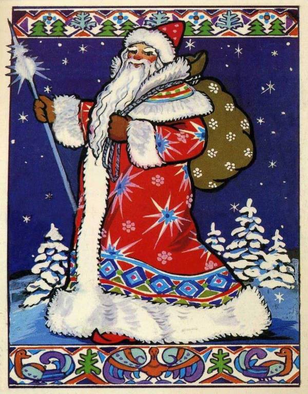 Ded Moroz, hay còn được biết tới là “ông Đông giá” chính là “phiên bản Đông Âu” của ông già Noel.