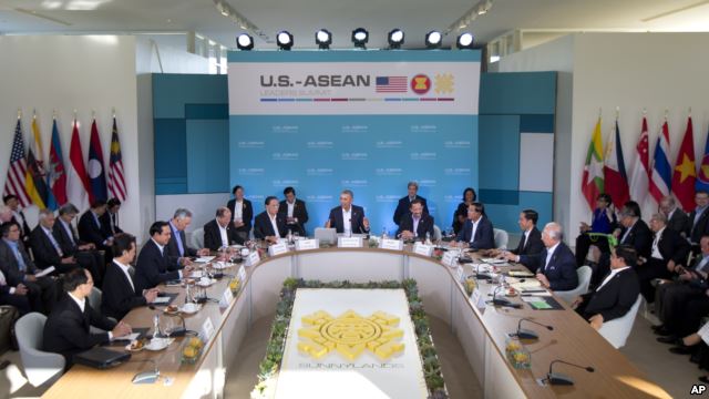 Hội nghị thượng đỉnh Mỹ-ASEAN tại Sunnylands, California, ngày 15/2/2016.