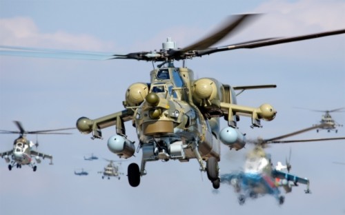 Vì sao MI-28NE Nga là máy bay trợ chiến tuyệt vời với lính Syria? - Ảnh 1