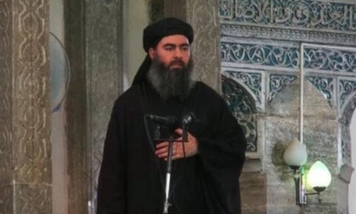 Thủ lĩnh tối cao Nhà nước Hồi giáo Abu Bakr al-Baghdadi. Ảnh: al-Quaran Media.