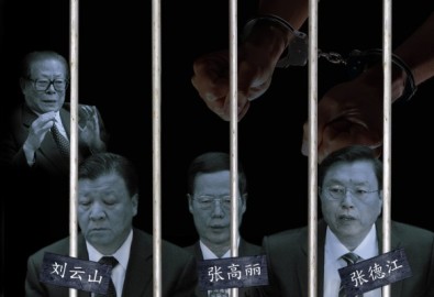 Vây cánh của Giang Trạch Dân lần lượt vào tù. Ảnh pochtimes.com