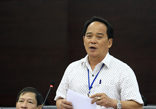 Phó giám đốc Sở Nội vụ Đà Nẵng Nguyễn Thương cho biết thành phố còn 600 người hợp đồng nên rất khó giải quyết bài toán vào biên chế. Ảnh: Nguyễn Đông - vnexpress.net