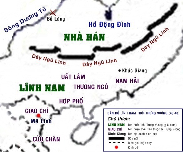 Bản đồ Lĩnh Nam