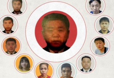 Những nghi phạm trong vụ án Kim Jong-nam (bấm vào hình để xem chi tiết). Đồ họa: Tiến Thành - Hồng Hạnh