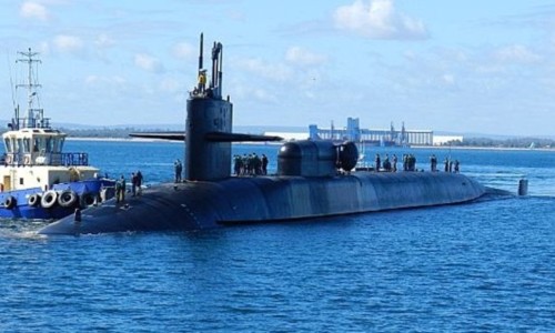 Tàu ngầm USS Michigan. Ảnh: Naval Today.