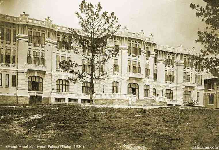 Khách Sạn Palace Đà Lạt, nơi gặp mặt lần đầu của vua Bảo Đại và hoàng hậu Nam Phương. (Ảnh qua lichsunuocvietnam.com)