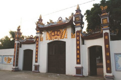 Đền thờ Lưỡng quốc trạng nguyên Nguyễn Đăng Đạo
tại làng Bịu (xã Liên Bão, huyện Tiên Du). (Ảnh từ I.T).