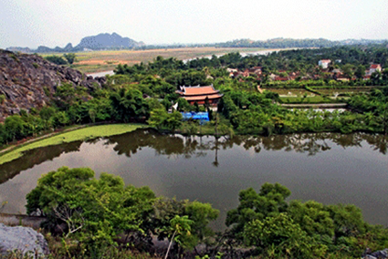Vùng đất Yên Định, nơi Khương Công Phụ được sinh ra. Ảnh Thanhhoa.gov.vn