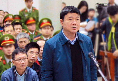 Đinh La Thăng tại tòa