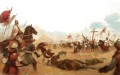 Trận Montgisard. (Tranh từ deviantart.com)