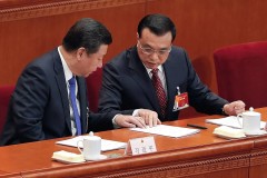 Chủ tịch Trung Quốc Tập Cận Bình và Thủ tướng Trung Quốc Lý Khắc Cường (Ảnh: Lintao Zhang/Getty Images)