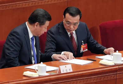 Chủ tịch Trung Quốc Tập Cận Bình và Thủ tướng Trung Quốc Lý Khắc Cường (Ảnh: Lintao Zhang/Getty Images)