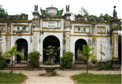 Tiết Nghĩa Từ, đền thờ cụ Tiết Nghĩa Đàm Thận Huy tại Bắc Ninh. (Ảnh từ nghiencuulichsu.com)