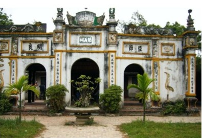 Tiết Nghĩa Từ, đền thờ cụ Tiết Nghĩa Đàm Thận Huy tại Bắc Ninh. (Ảnh từ nghiencuulichsu.com)