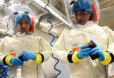 Các chuyên gia hàng đầu thế giới trong lĩnh vực vũ khí sinh học đã cho rằng virus Corona mới ở Vũ Hán không đến từ động vật hay tự nhiên, mà là từ một phòng thí nghiệm ở Vũ Hán. (Ảnh: Sở nghiên cứu virus Vũ Hán)