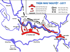 Bản đồ Như Nguyệt. (Ảnh: Lưu Ly/Wikipedia, CC BY 3.0)