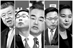 Các nhà ngoại giao "chiến lang" của Đảng Cộng sản Trung Quốc. (Epoch Times tổng hợp)