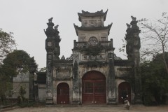 Đền thờ Sĩ Nhiếp. (Ảnh từ kienthuc.net.vn)